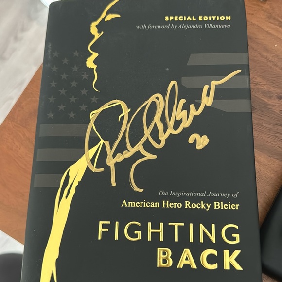 SIGNED NFL Steelers ROCKY BLEIER AUTOGRAPHED BOOK - Picture 2 of 6